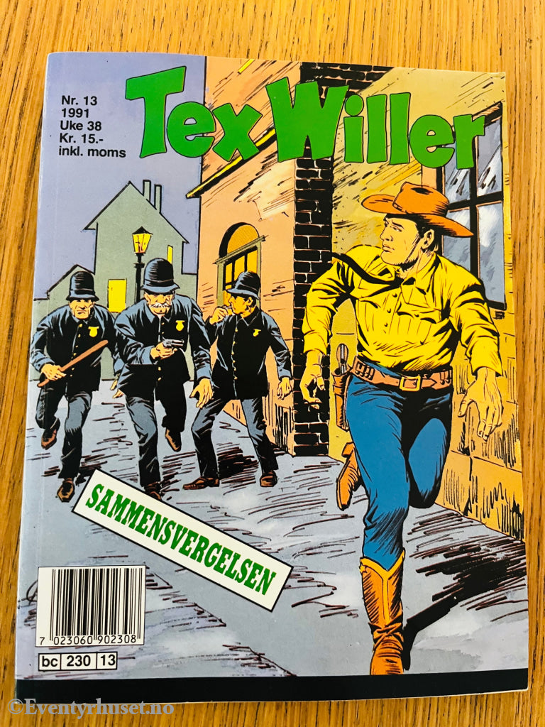 Tex Willer nr. 13 (1991). Tegneseriepocket.