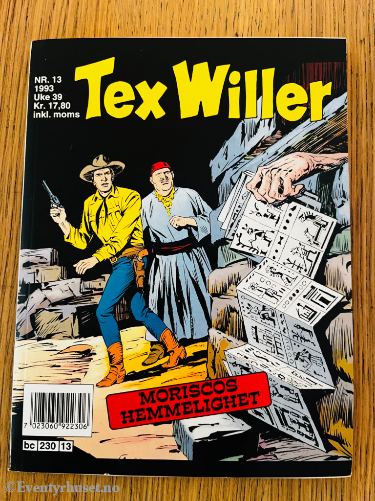 Tex Willer nr. 13 (1993). Tegneseriepocket.