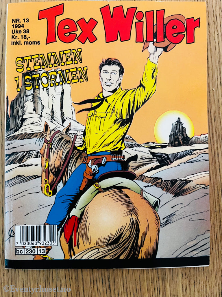 Tex Willer nr. 13 (1994). Tegneseriepocket.