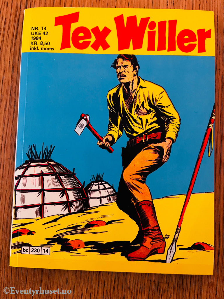Tex Willer nr. 14 (1984). Tegneseriepocket.