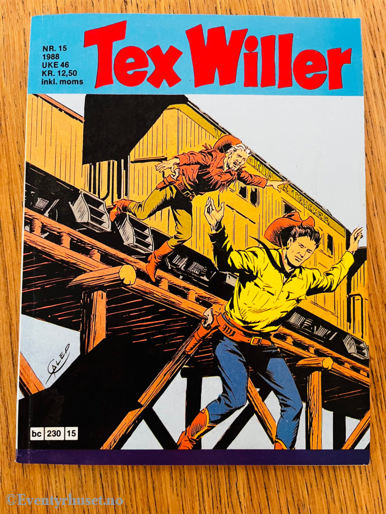 Tex Willer Nr. 15 (1988). Tegneseriepocket.