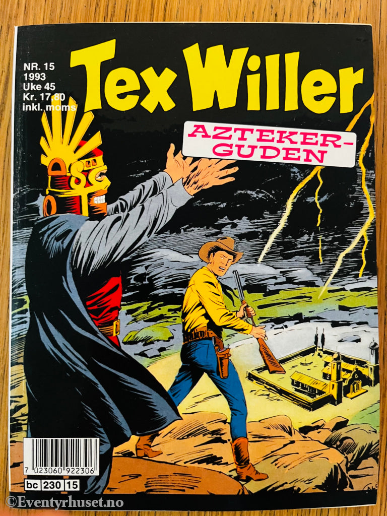 Tex Willer nr. 15 (1993). Tegneseriepocket.
