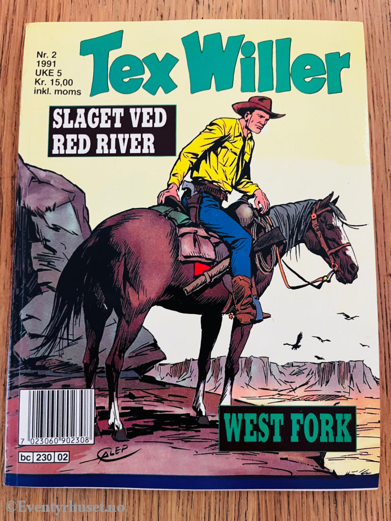 Tex Willer nr. 17 (1992). Tegneseriepocket.