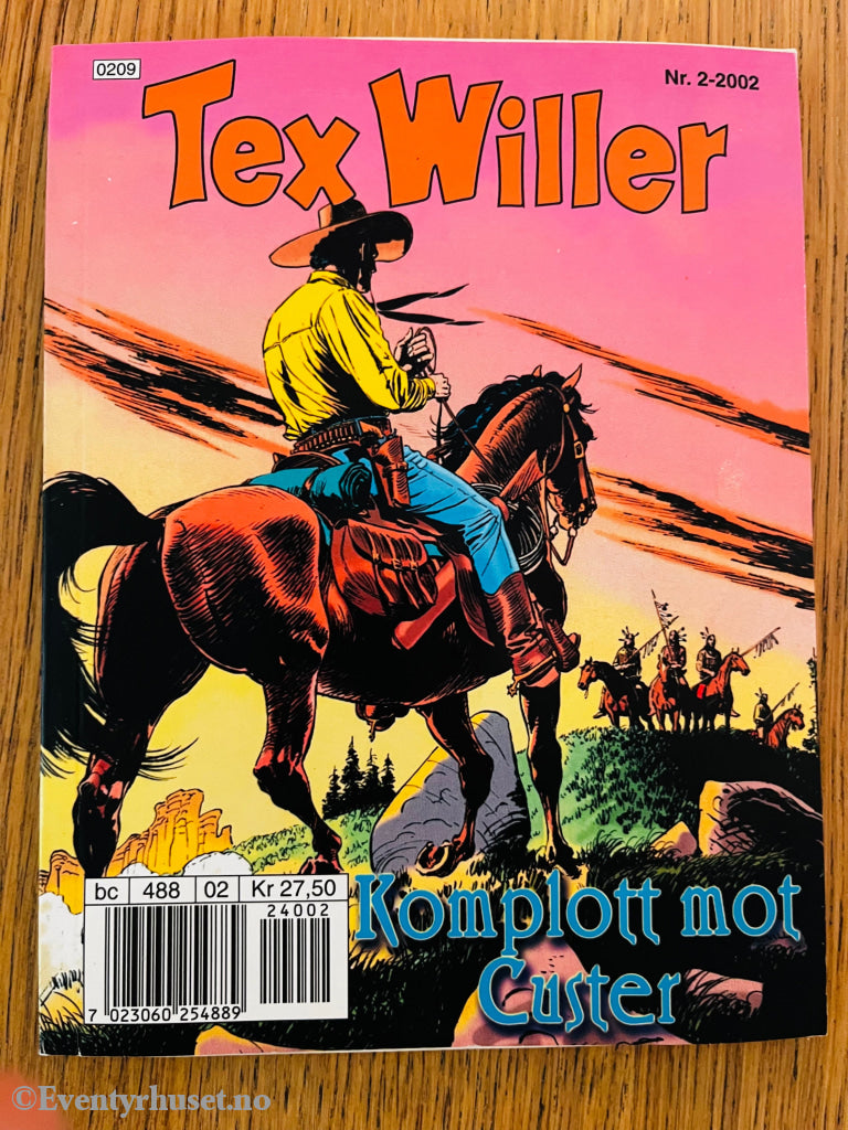 Tex Willer Nr. 2 (2002) – Komplott mot Custer. Tegneseriepocket.