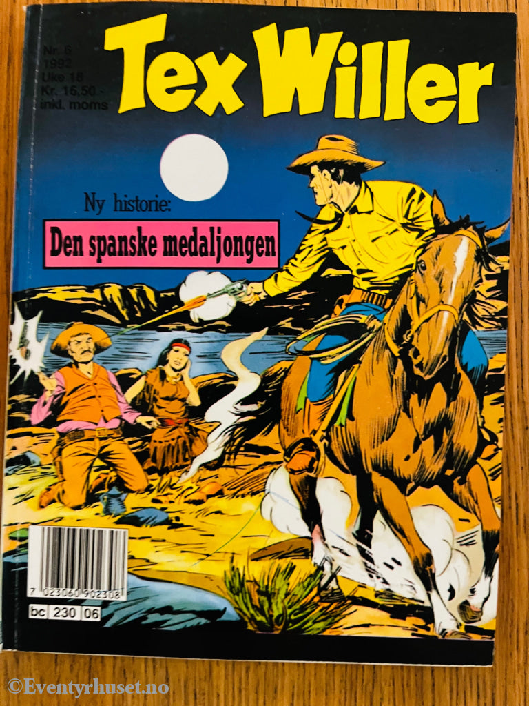 Tex Willer nr. 3 (1992). Tegneseriepocket.