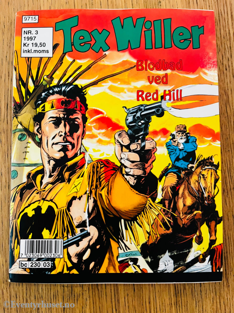 Tex Willer nr. 3 (1997). Tegneseriepocket.