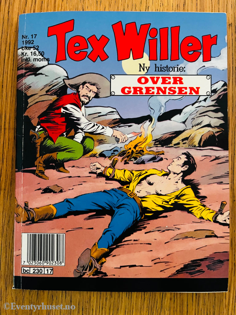 Tex Willer nr. 4 (1992). Tegneseriepocket.