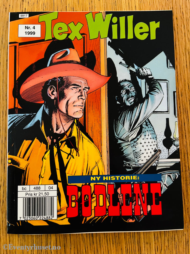 Tex Willer nr. 4 (1999). Tegneseriepocket.