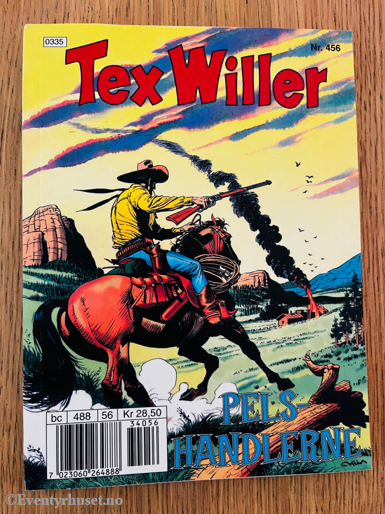 Tex Willer Nr. 456 (2003) – Pels-handlerne. Tegneseriepocket.