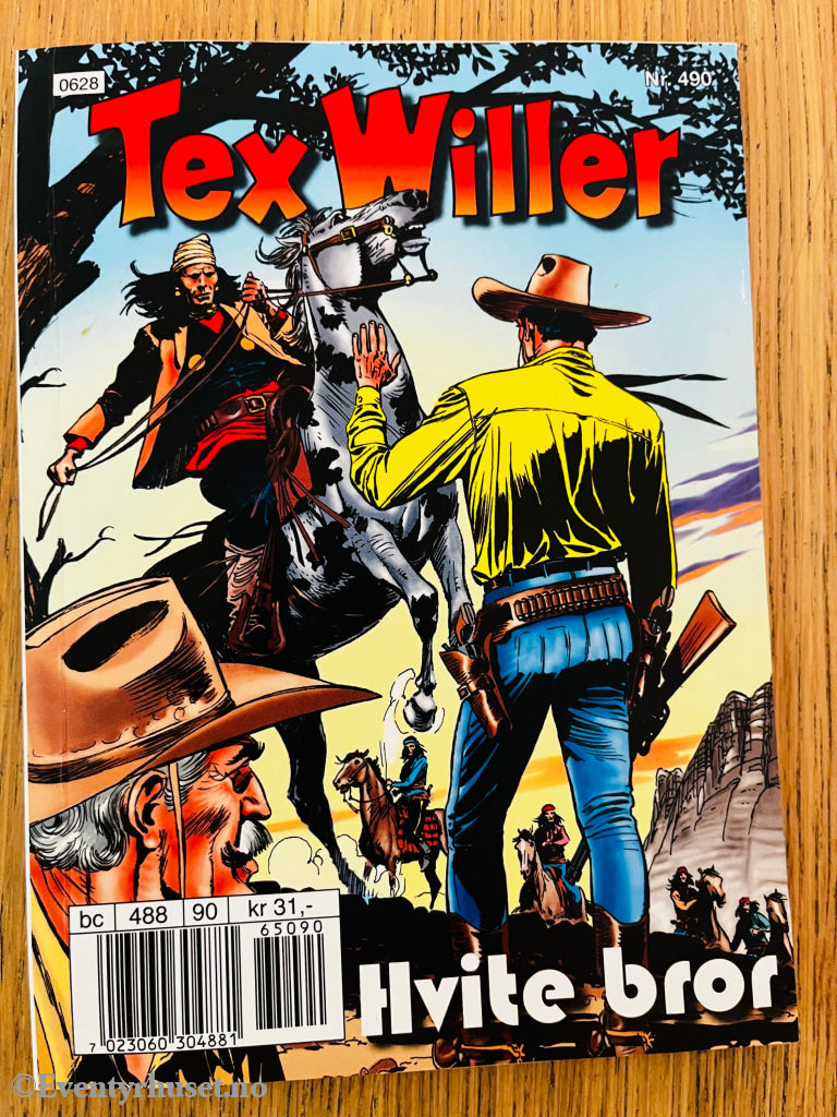 Tex Willer Nr. 490 (2006) – Hvite bror. Tegneseriepocket.