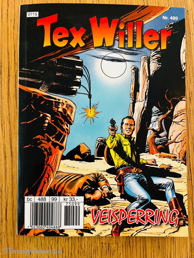 Tex Willer Nr. 499 (2007) – Veisperring. Tegneseriepocket.