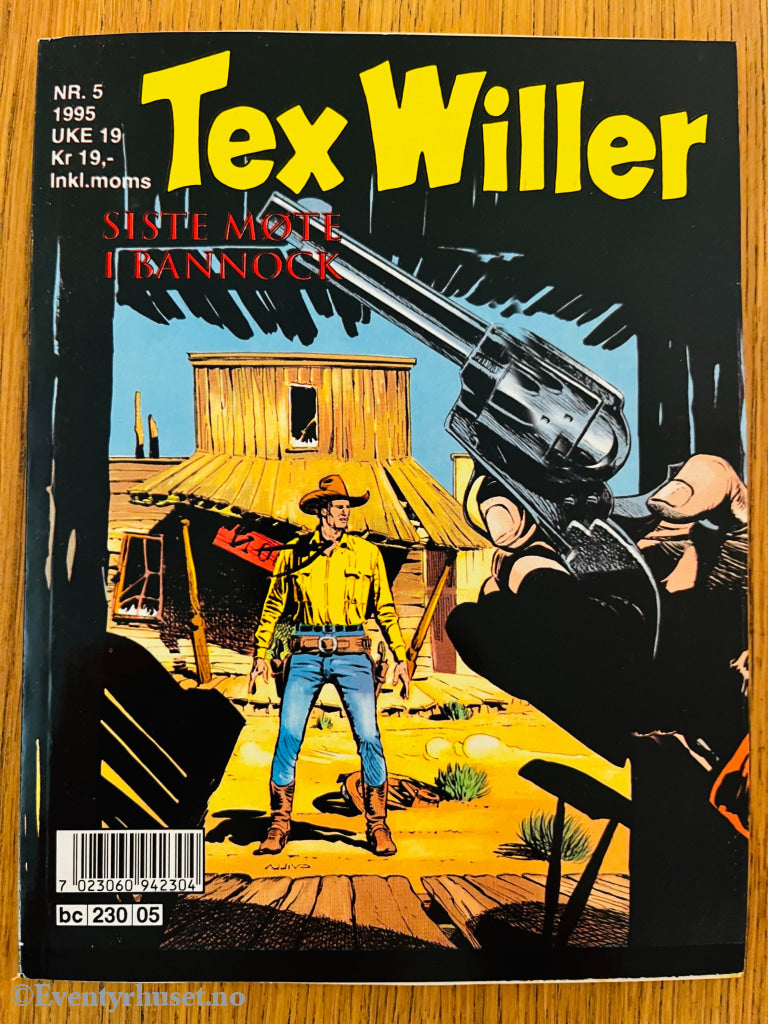 Tex Willer nr. 5 (1995). Tegneseriepocket.