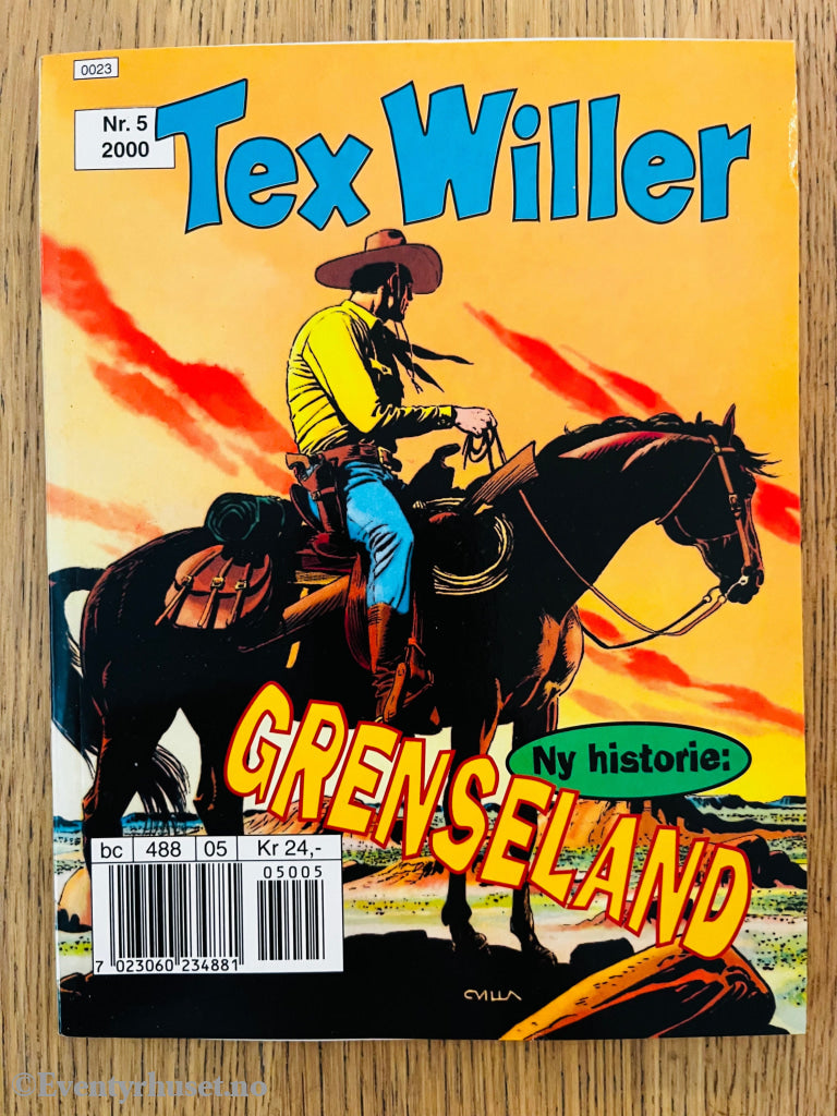 Tex Willer nr. 5 (2000). Tegneseriepocket.