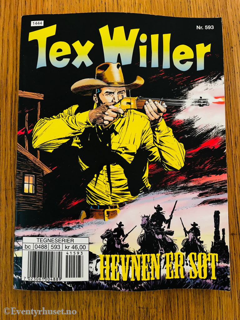 Tex Willer Nr. 593 (2015) – Hevnen er søt. Tegneseriepocket.