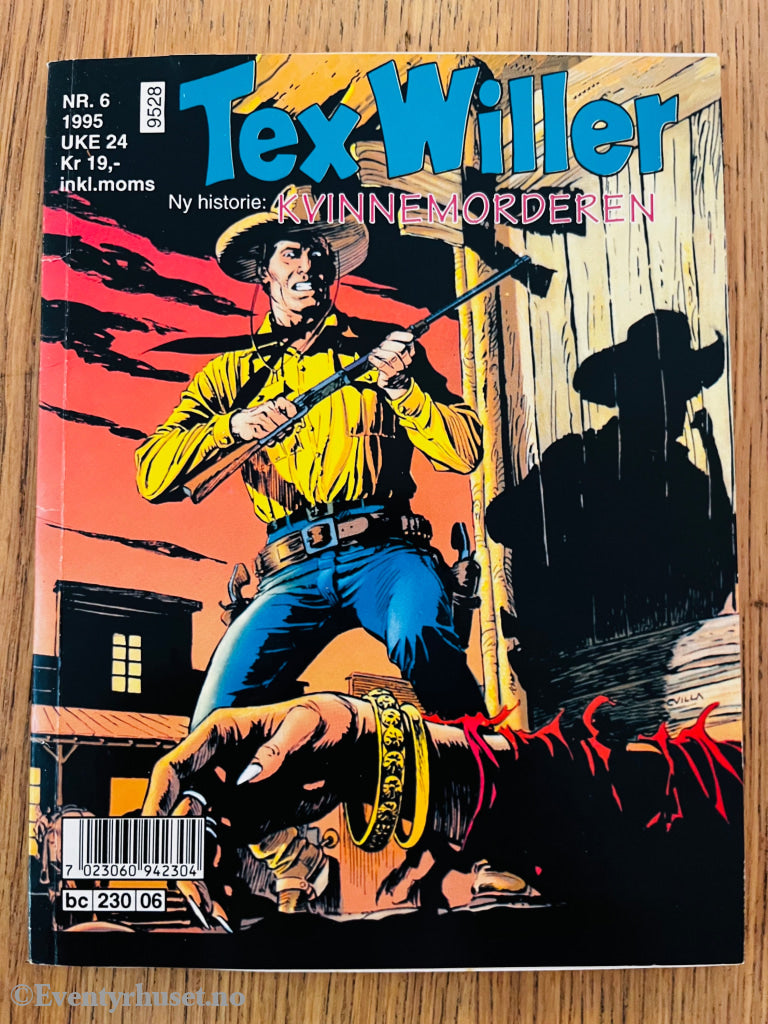 Tex Willer nr. 6 (1997). Tegneseriepocket.