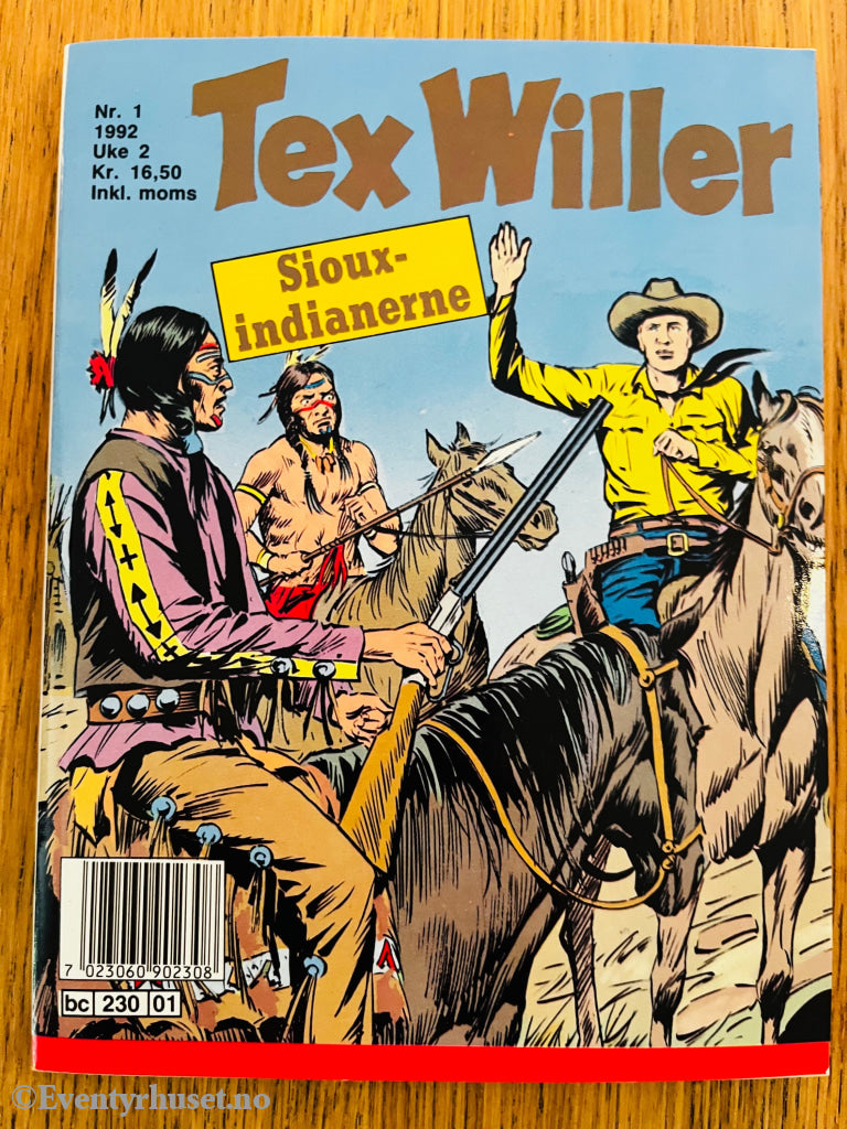 Tex Willer nr. 6 (1998). Tegneseriepocket.
