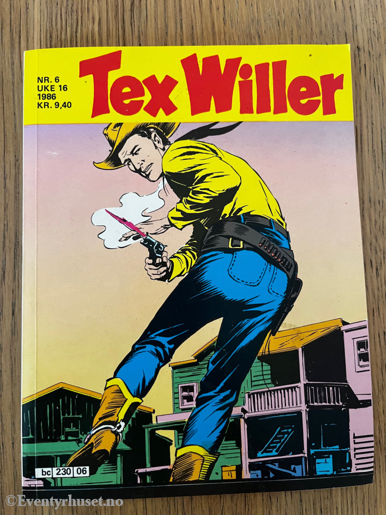 Tex Willer Nr. 7 (1986). Tegneseriepocket.