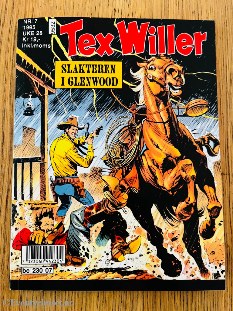 Tex Willer nr. 7 (1995). Tegneseriepocket.