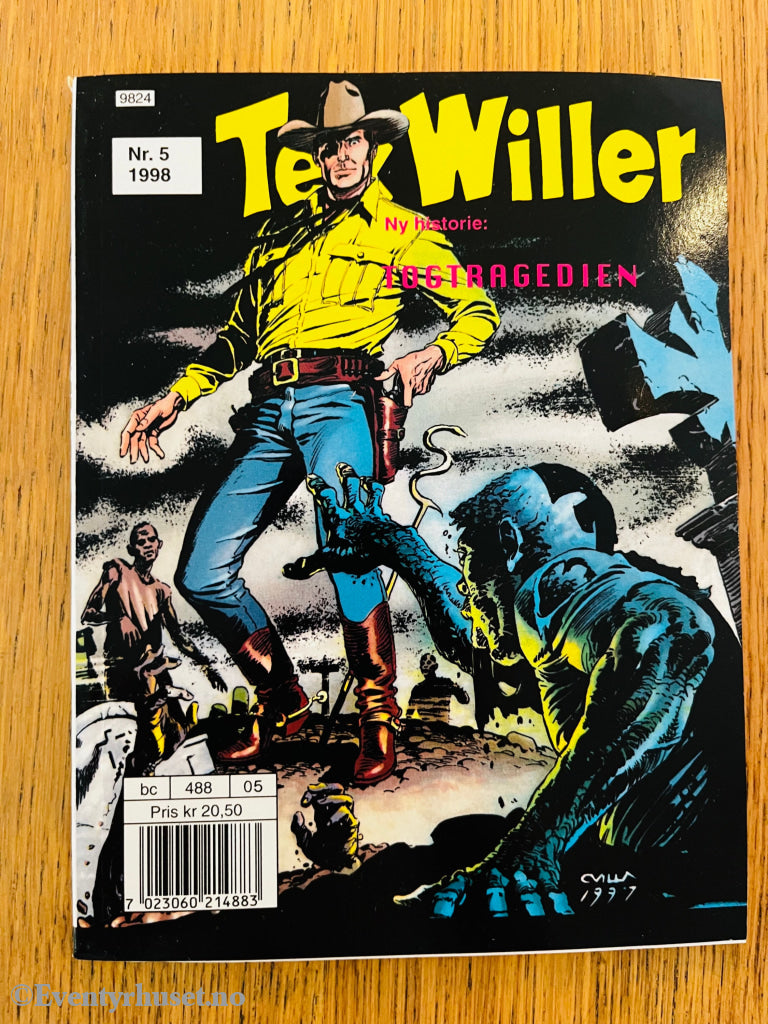 Tex Willer nr. 8 (1992). Tegneseriepocket.