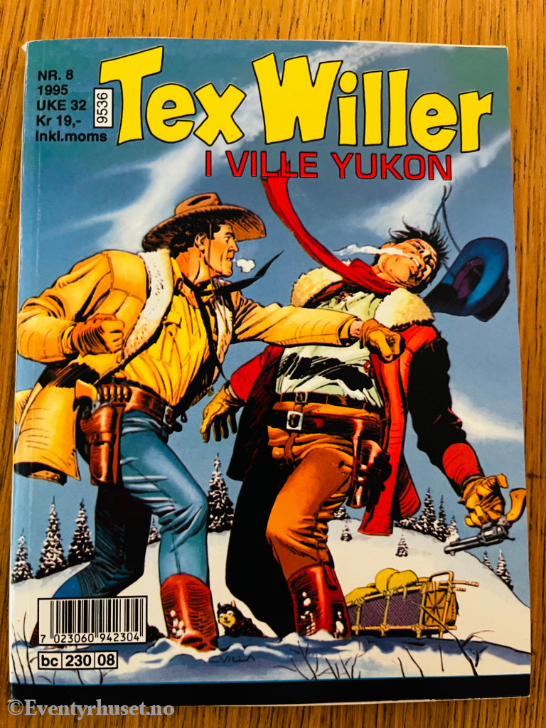 Tex Willer nr. 8 (1995). Tegneseriepocket.