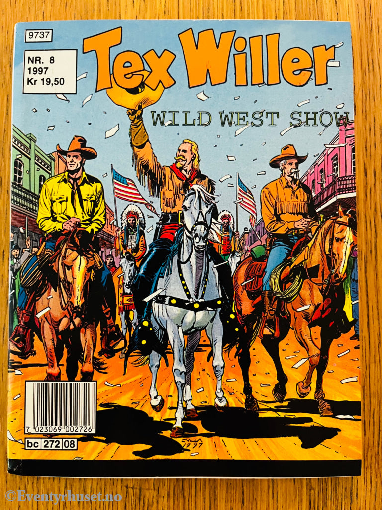 Tex Willer nr. 8 (1997). Tegneseriepocket.