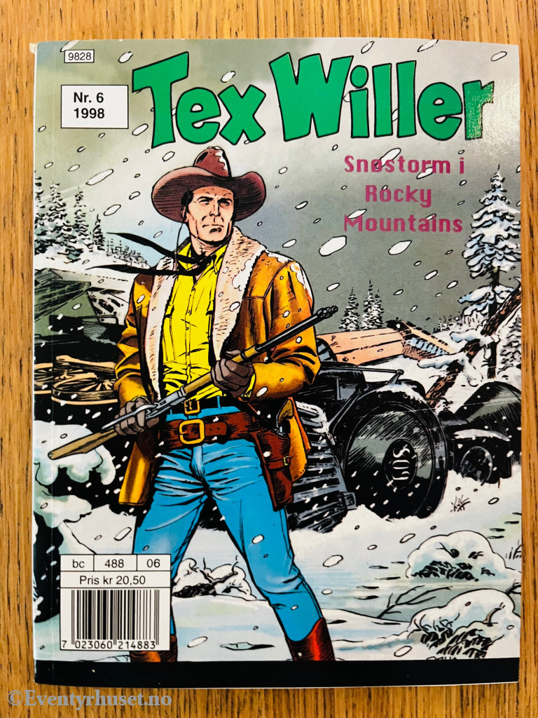 Tex Willer nr. 9 (1992). Tegneseriepocket.