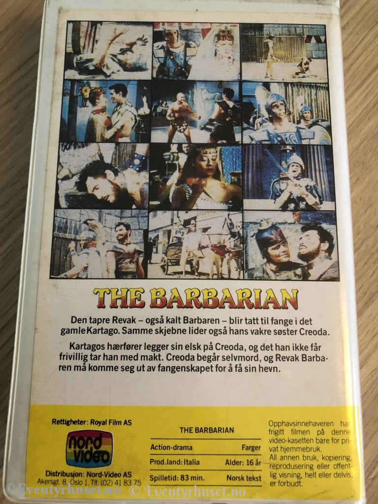 The Barbarian. Ny I Plast! Beta. Beta