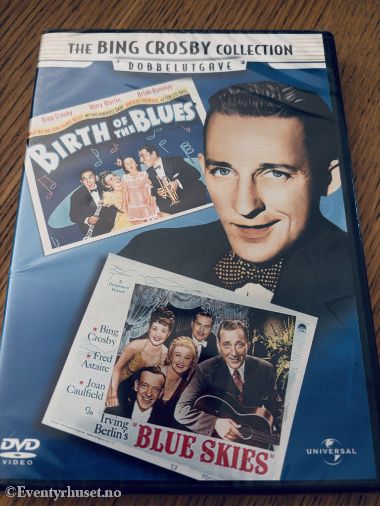 The Bing Crosby Collection: Birth of the Blues / Blue Skies (1941/1946). DVD. Ny i plast!
