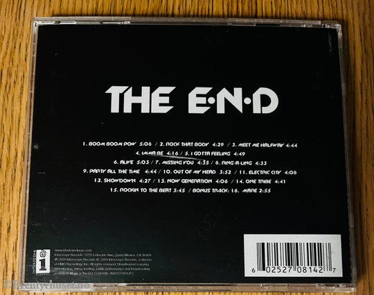The Black Eyed Peas 2009 The E.N.D. CD.