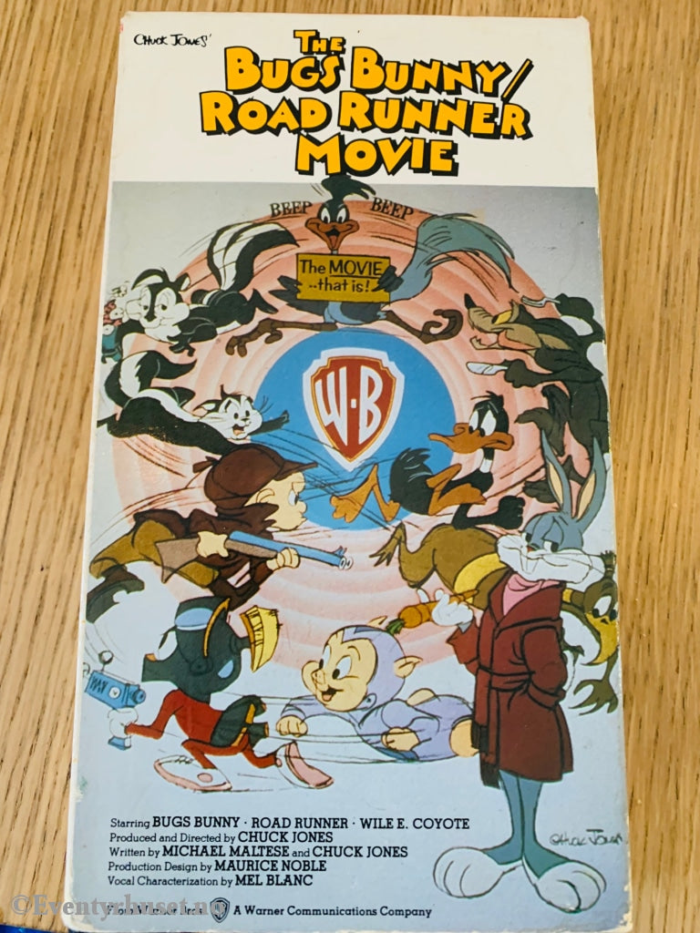 The Bugs Bunny Road Runner Movie (Snurre Sprett) - Slipcase. Vhs. Vhs