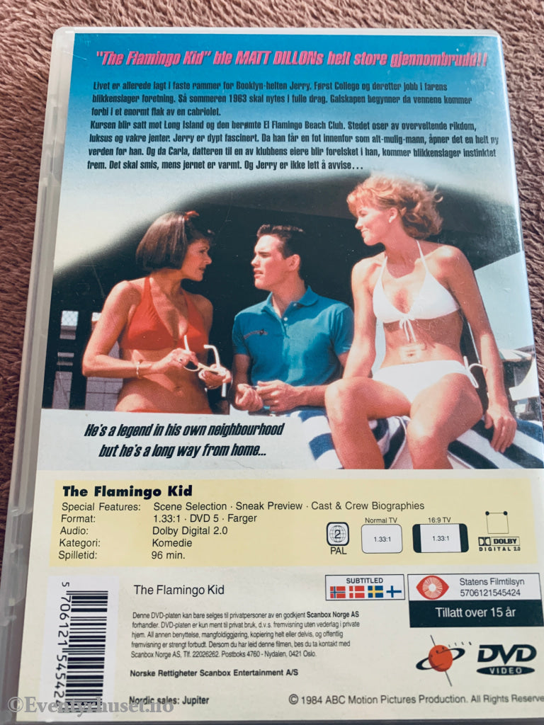 The Flamingo Kid (1984). DVD.