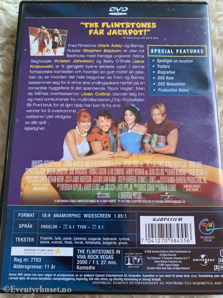 The Flintstones I Viva Rock Vegas. 2000. Dvd. Dvd