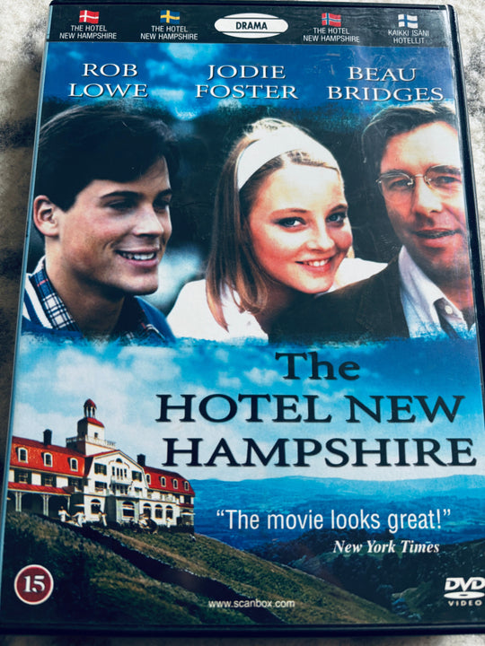 The Hotel New Hampshire. DVD.