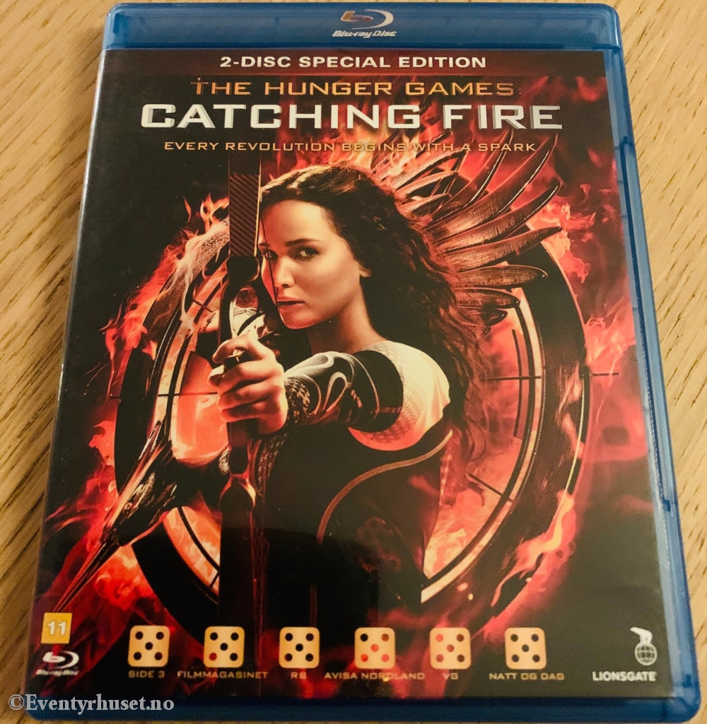 The Hunger Games - Catching Fire. Blu-Ray. Blu-Ray Disc