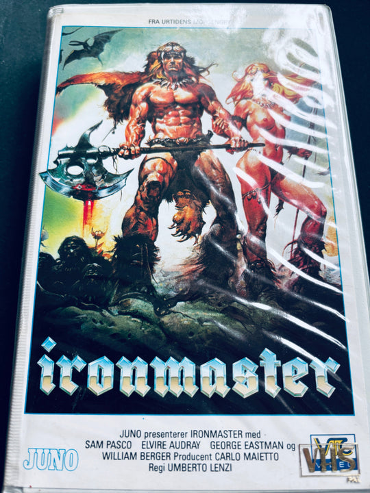 The Ironmaster. VHS Big Box. VHS