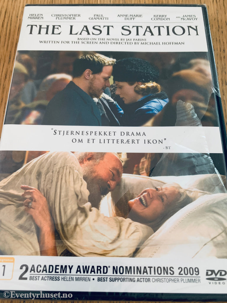 The Last Station (2009). DVD. Ny i plast!