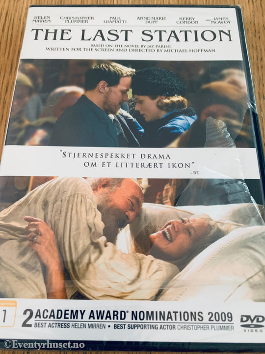The Last Station (2009). DVD. Ny i plast!