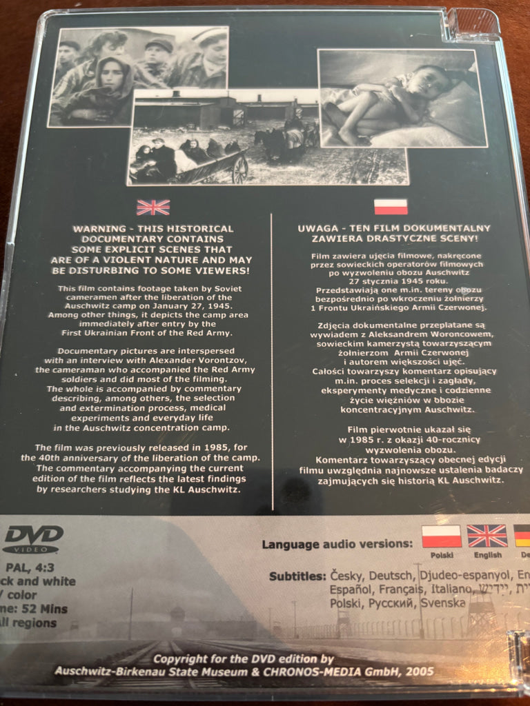 The Liberation of Auschwitz. DVD.