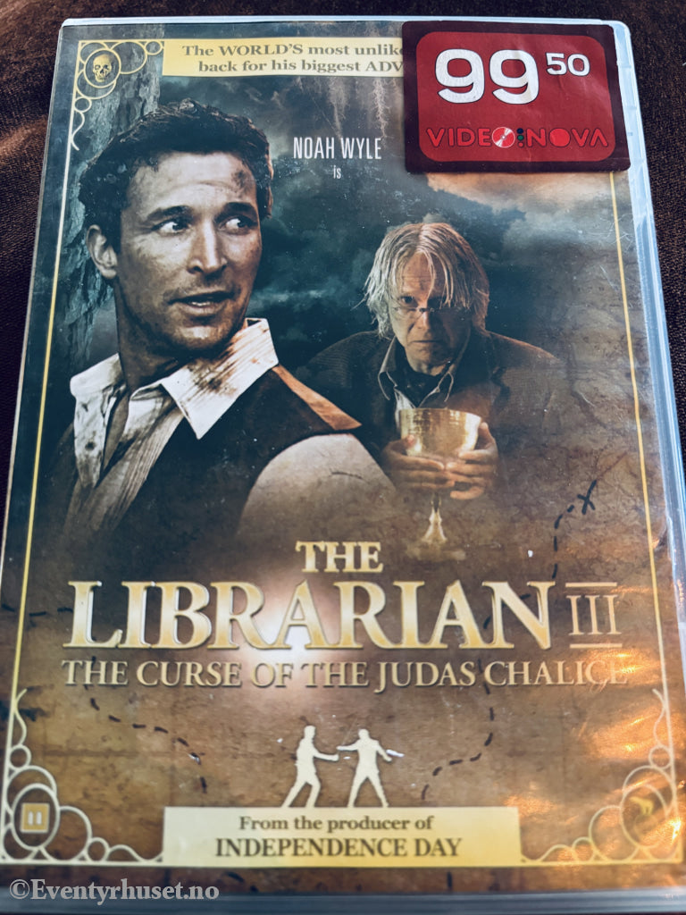 The Librarian III: The Curse of the Judas Chalice (2008). DVD.