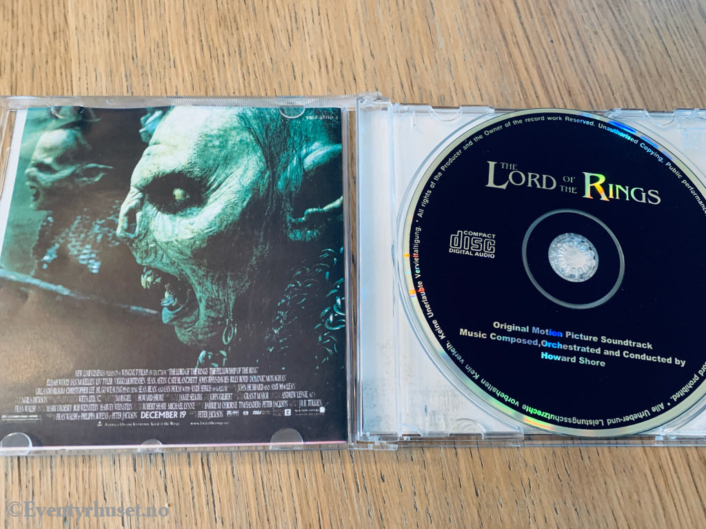 The Lord of The Rings. Musikk på CD. CD