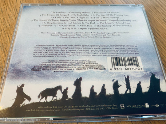 The Lord of The Rings. Musikk på CD. CD