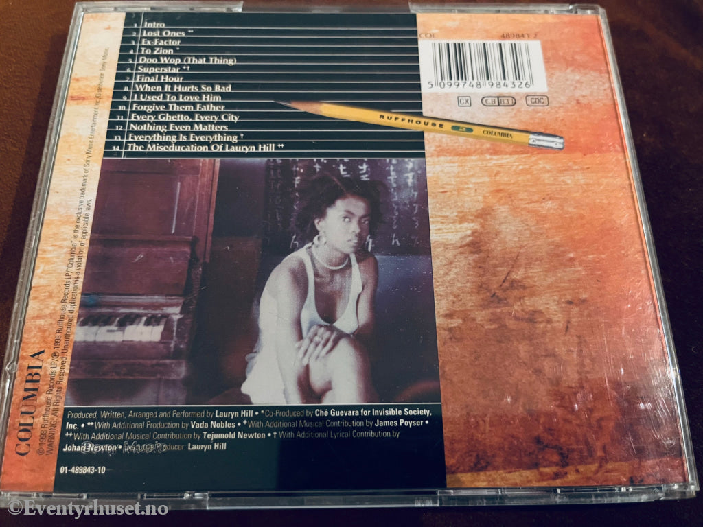 The Miseducation Of Lauryn Hill. 1998. Cd. Cd