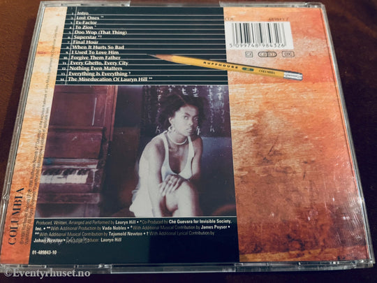 The Miseducation Of Lauryn Hill. 1998. Cd. Cd