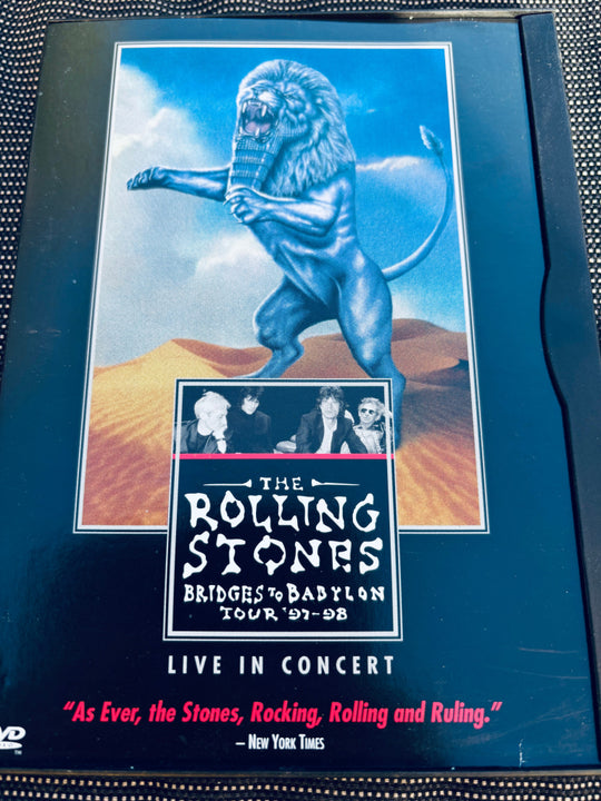 The Rolling Stones: Bridges to Babylon Tour '97-'98. DVD snapcase.