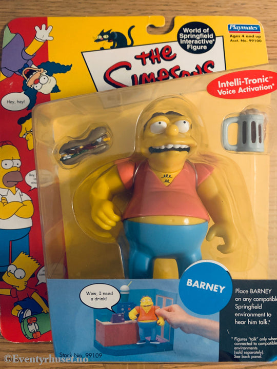 The Simpsons - Barney. Actionfigur. Ny i uåpnet eske! Actionfigur