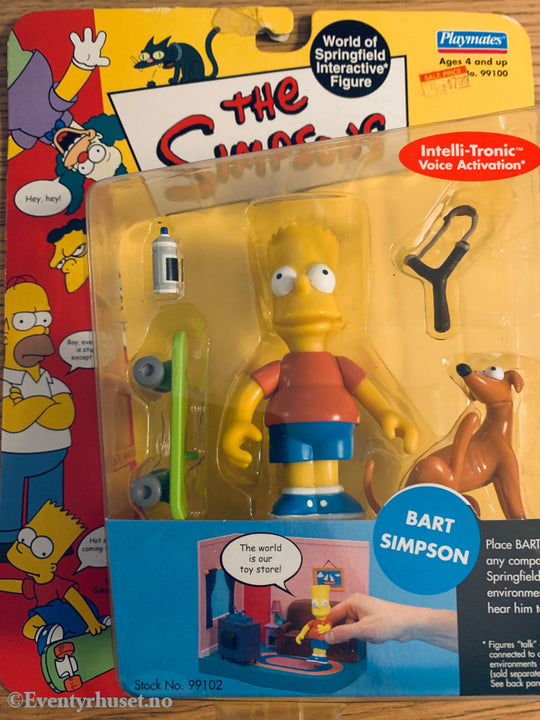 The Simpsons - Bart Simpson. Actionfigur. Ny i uåpnet eske! Actionfigur
