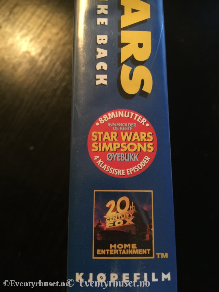 Bart Wars - The Simpsons Strikes Back. 1992 98. Vhs (Norsk).