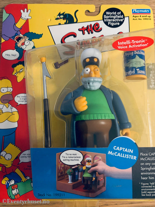 The Simpsons - Captain McCallister. Actionfigur. Ny i uåpnet eske! Actionfigur