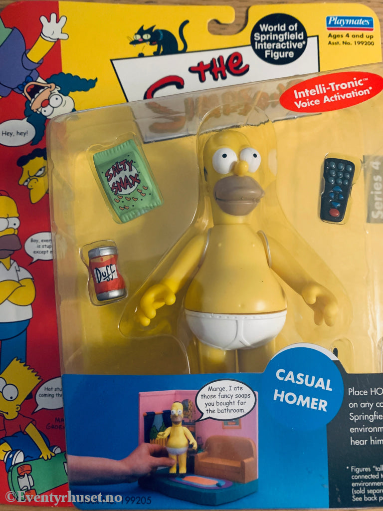 The Simpsons - Casual Homer. Actionfigur. Ny i uåpnet eske! Actionfigur