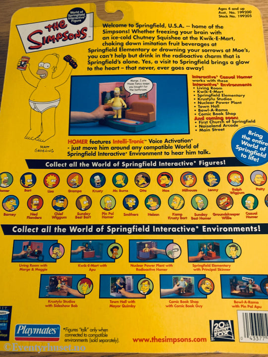The Simpsons - Casual Homer. Actionfigur. Ny i uåpnet eske! Actionfigur